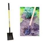 Made in India Square Shovel 2.5Kg with Light Weight Wooden Handle